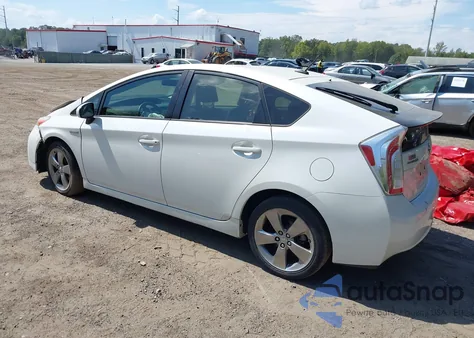 2013 Toyota Prius Three Se из США, поврежденный, VIN JTDKN3DU7D5577321